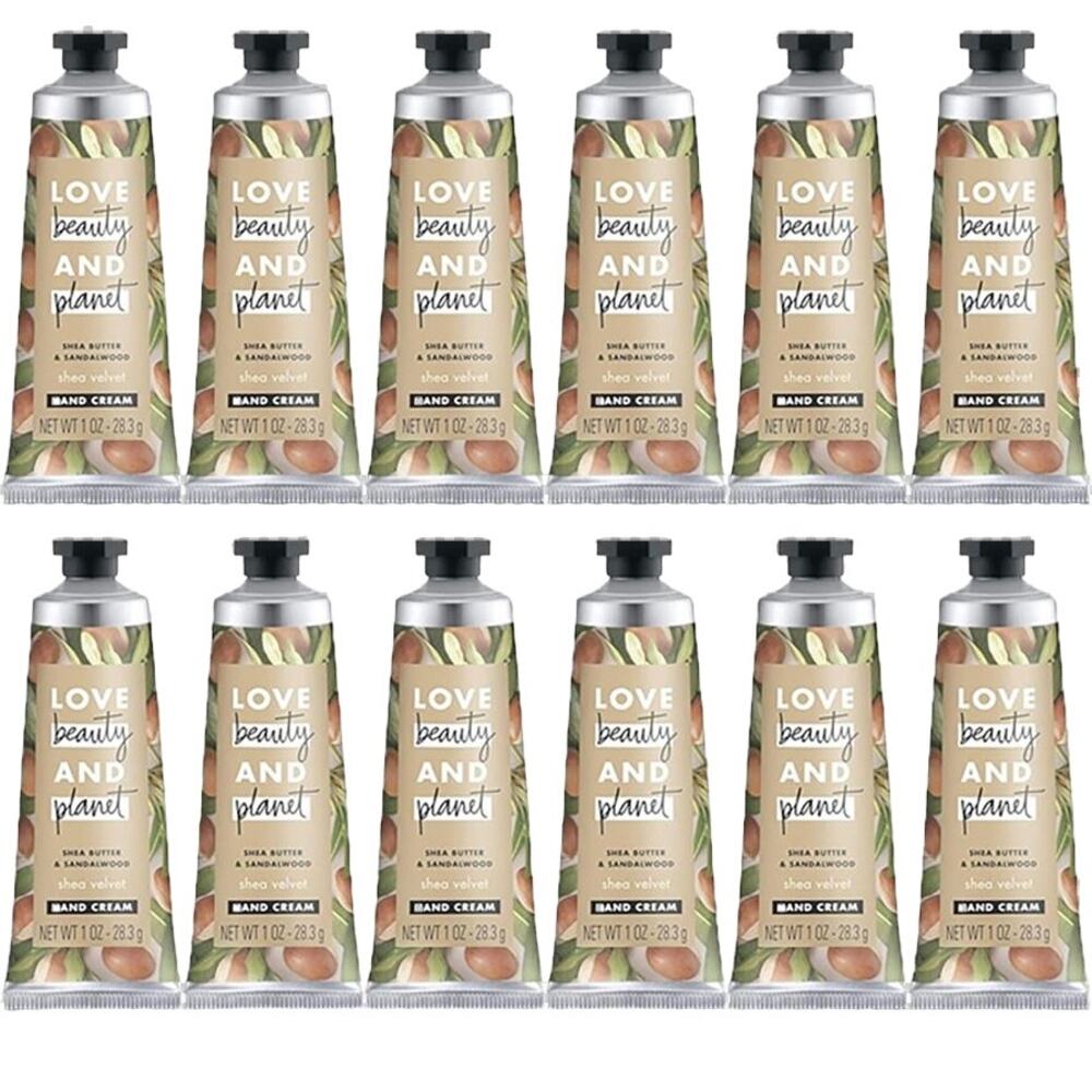 Lot of 12 ! Love‎ Beauty and Planet Shea Butter  Shea 1oz